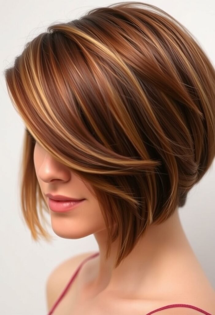 Angled Stacked Bob