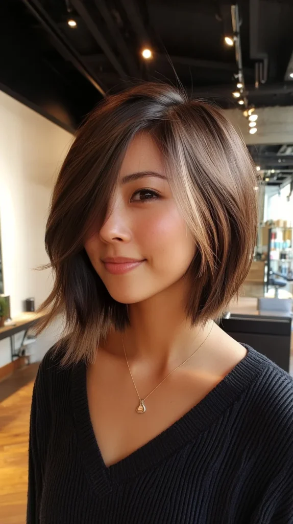 Asymmetrical Cut