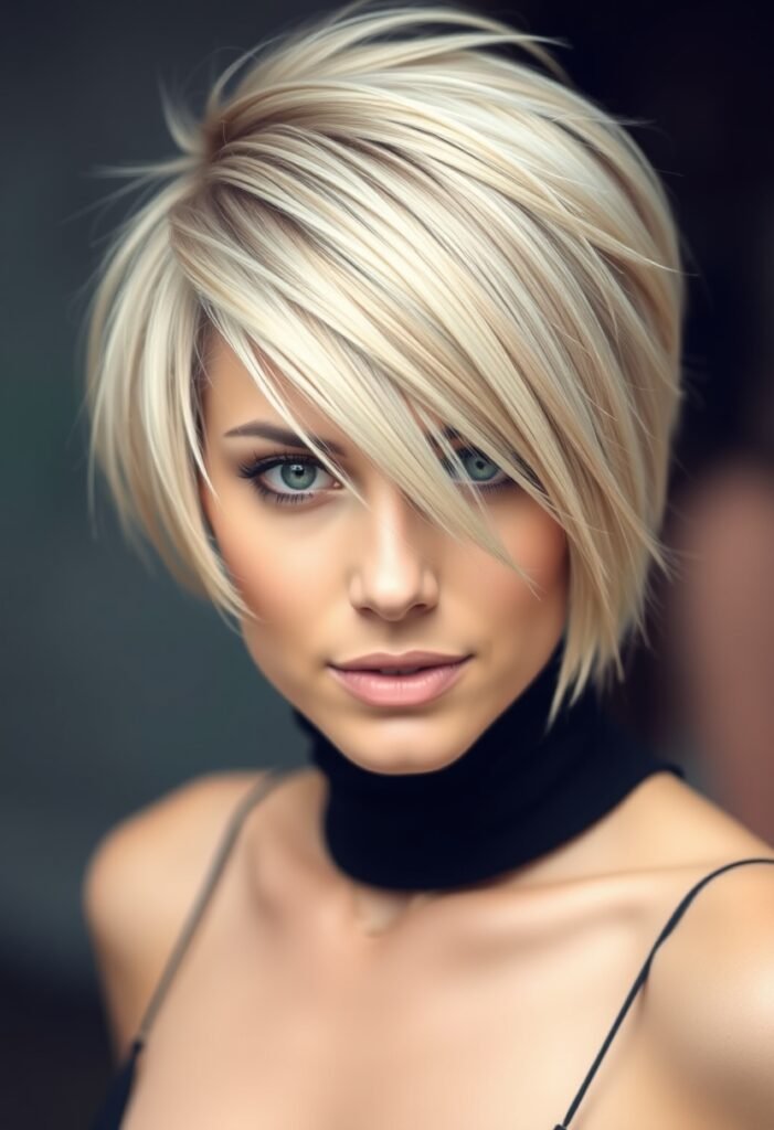 Asymmetrical Stacked Cut