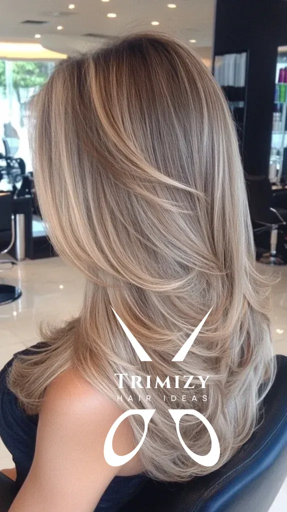 Beige Blonde Highlights