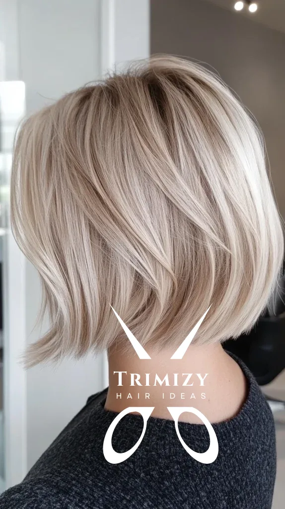 Biscotti Blonde Bob
