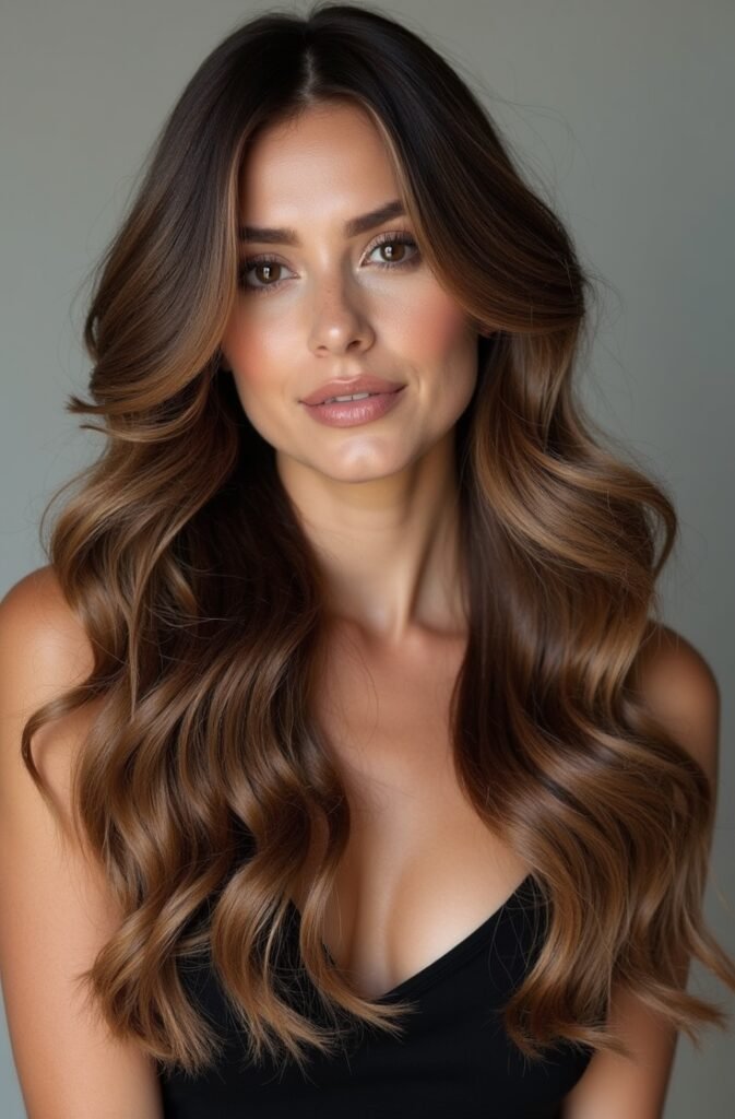 Blunt Cut with Natural Waves