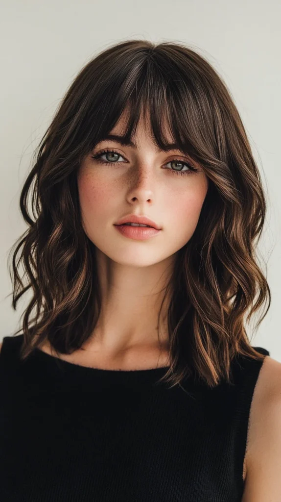 Bold Bangs and Lob