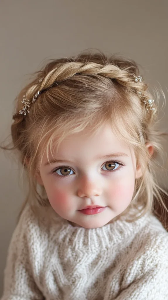 Braided Crown with Twists