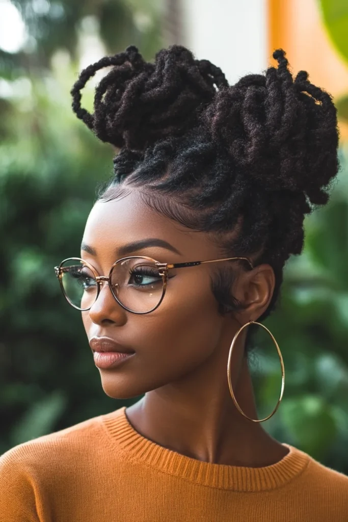 Braided Locs Pigtails