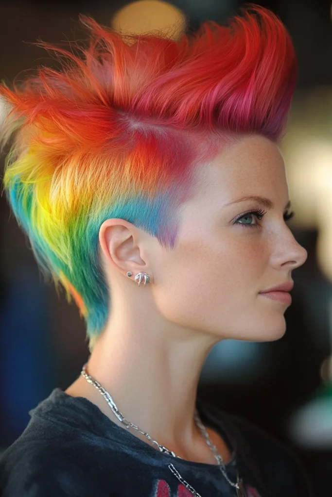 Colorful Mohawk