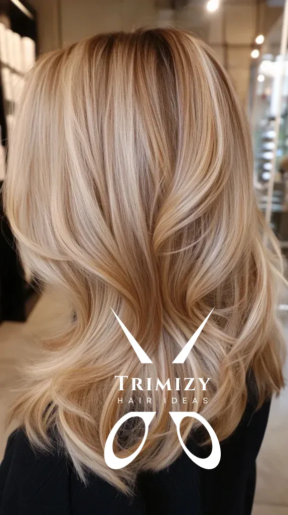 Cream Blonde Highlights