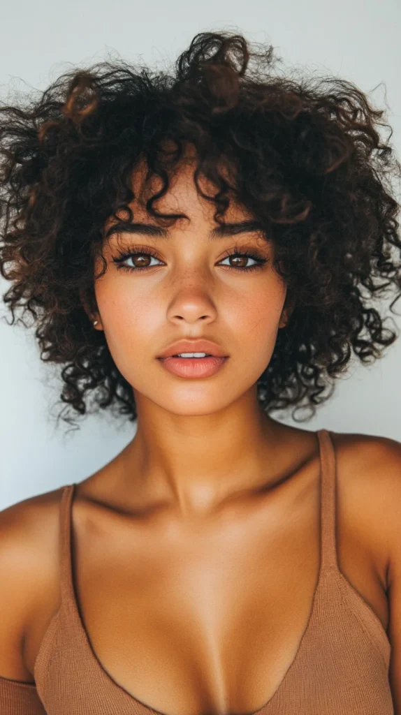 Curly Bangs