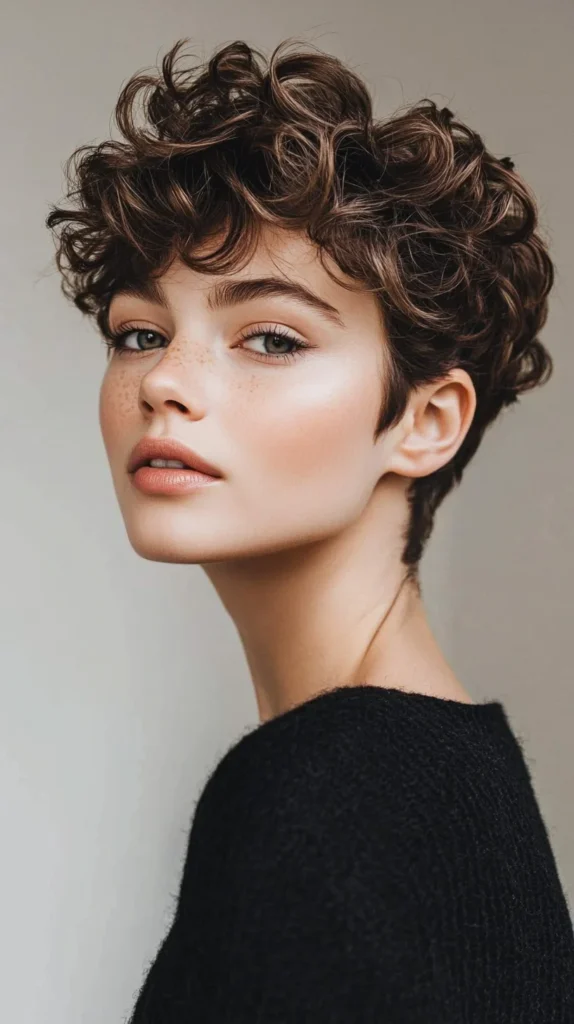Curly Pixie