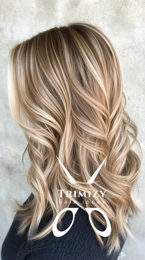 Dirty Blonde Balayage Highlights