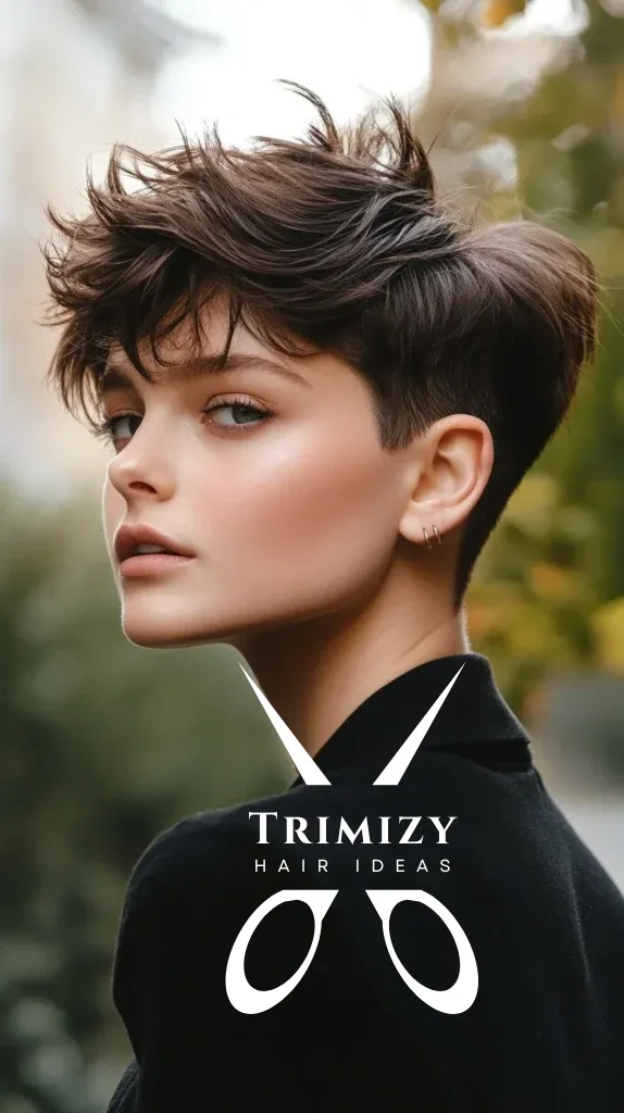 Edgy Androgynous Pixie