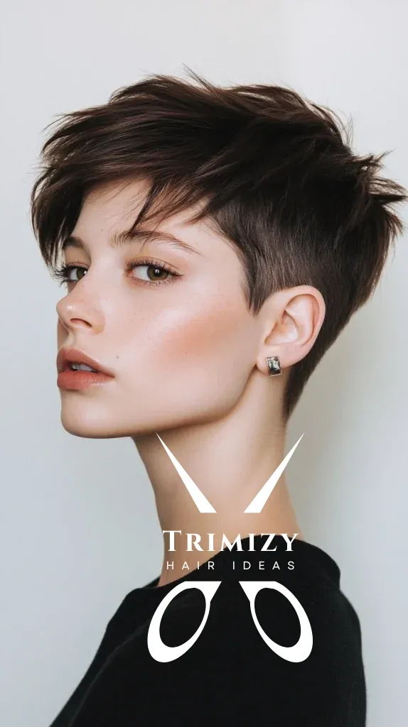 Feathered Pixie with Undercut