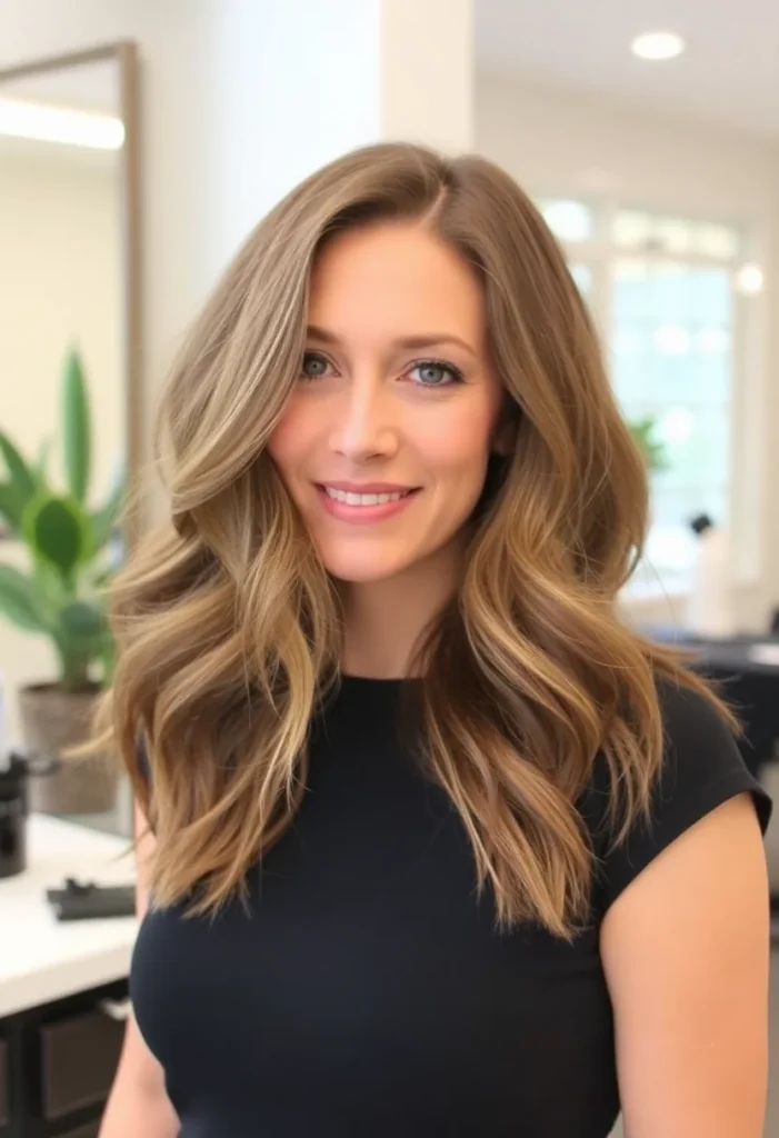 Flowy Layers with Highlights
