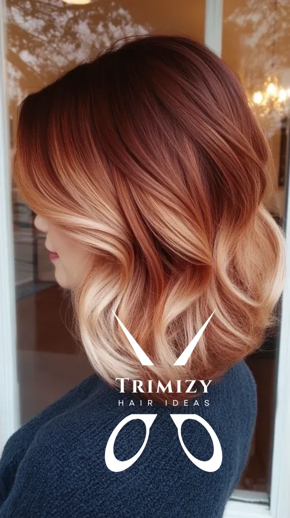 Front-to-Back Ombré