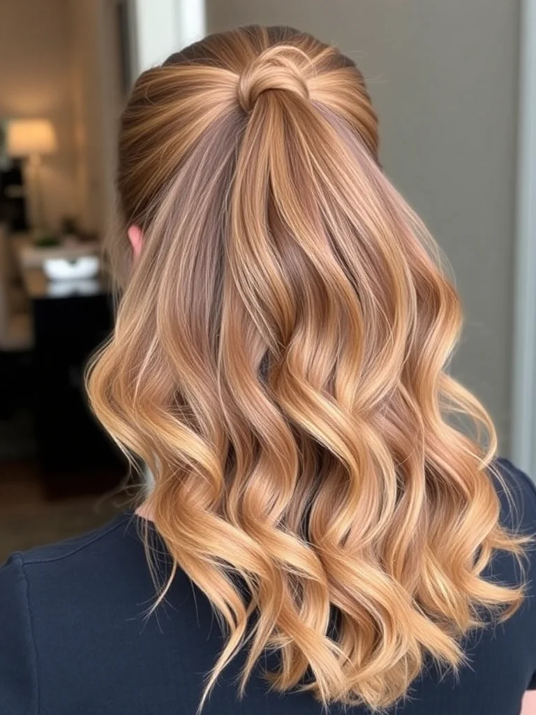 Half-Up Ponytail