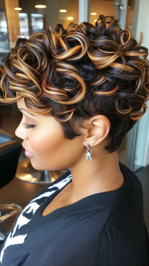 Highlights on Curls
