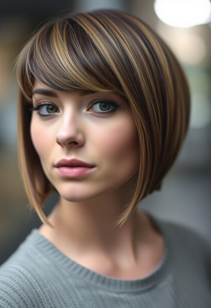 Inverted Stacked Bob