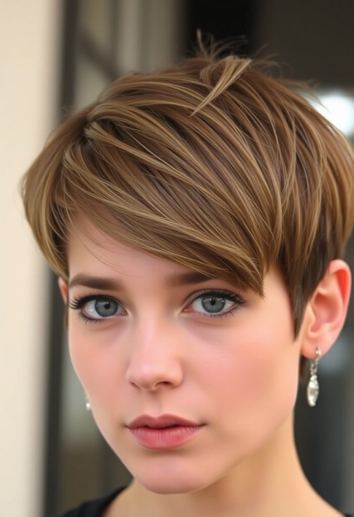 Layered Pixie Cut