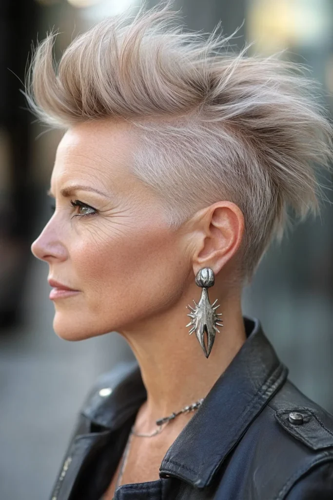 Left-Natural Mohawk