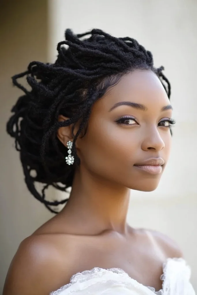 Locs Chignon