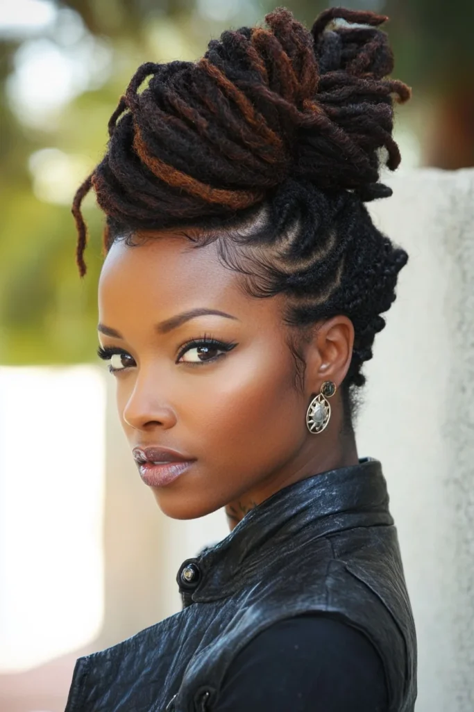 Locs Mohawk