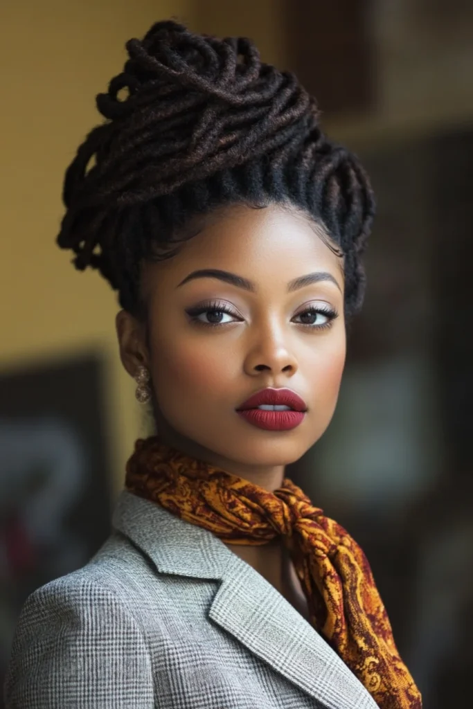 Locs Pompadour