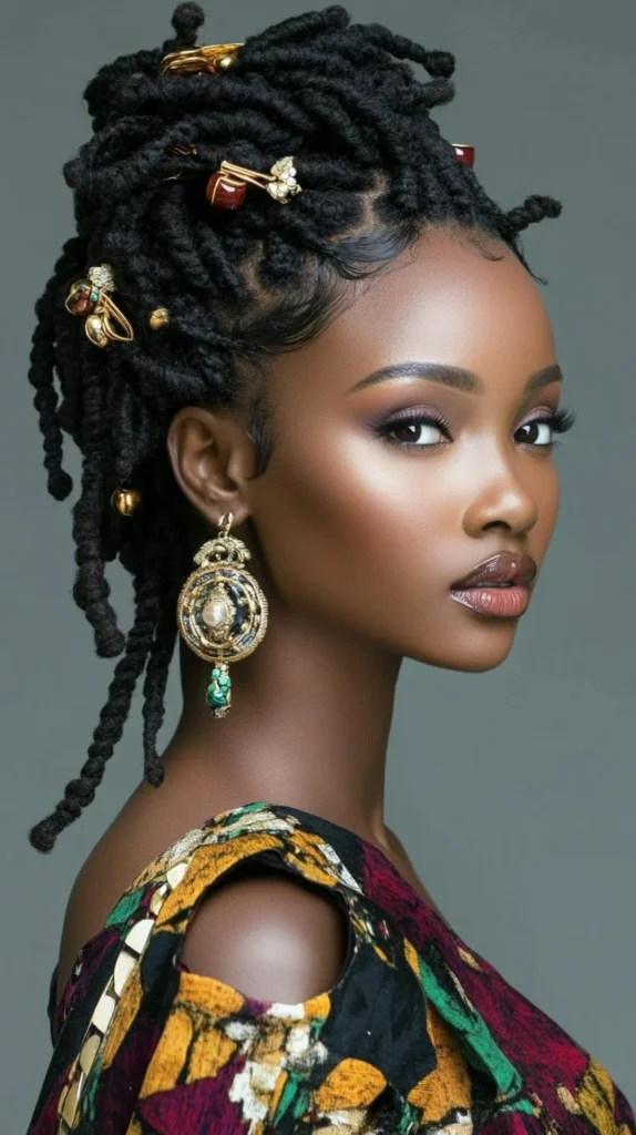 Locs with Accessories