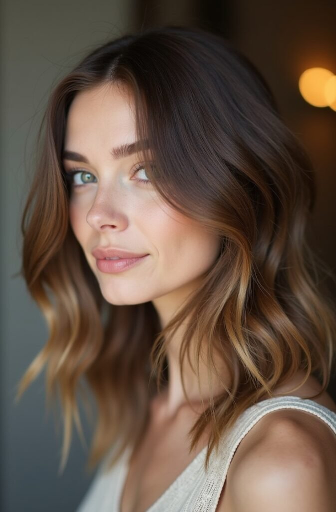 Long Layers with Face-Framing Pieces