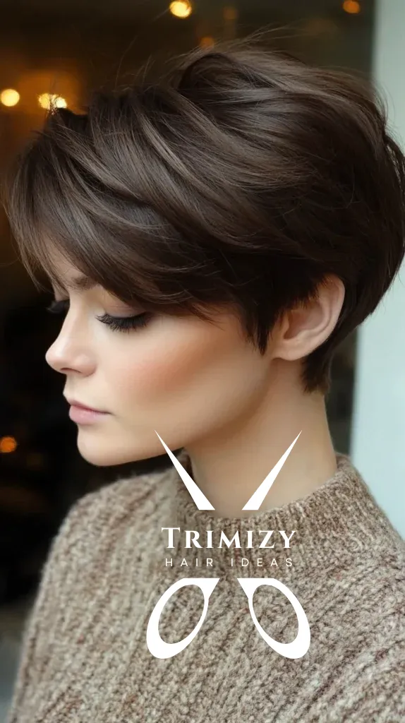 Long Pixie with Tapered Nape
