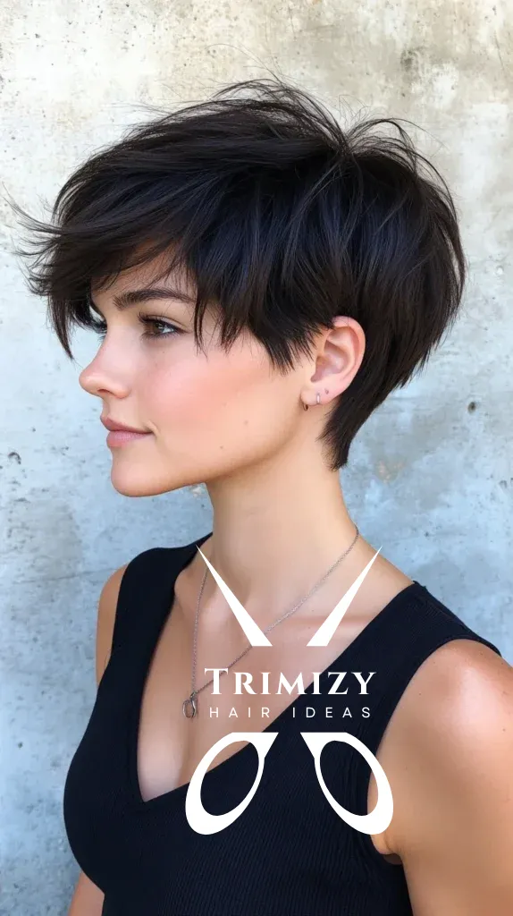 Long Razored Pixie