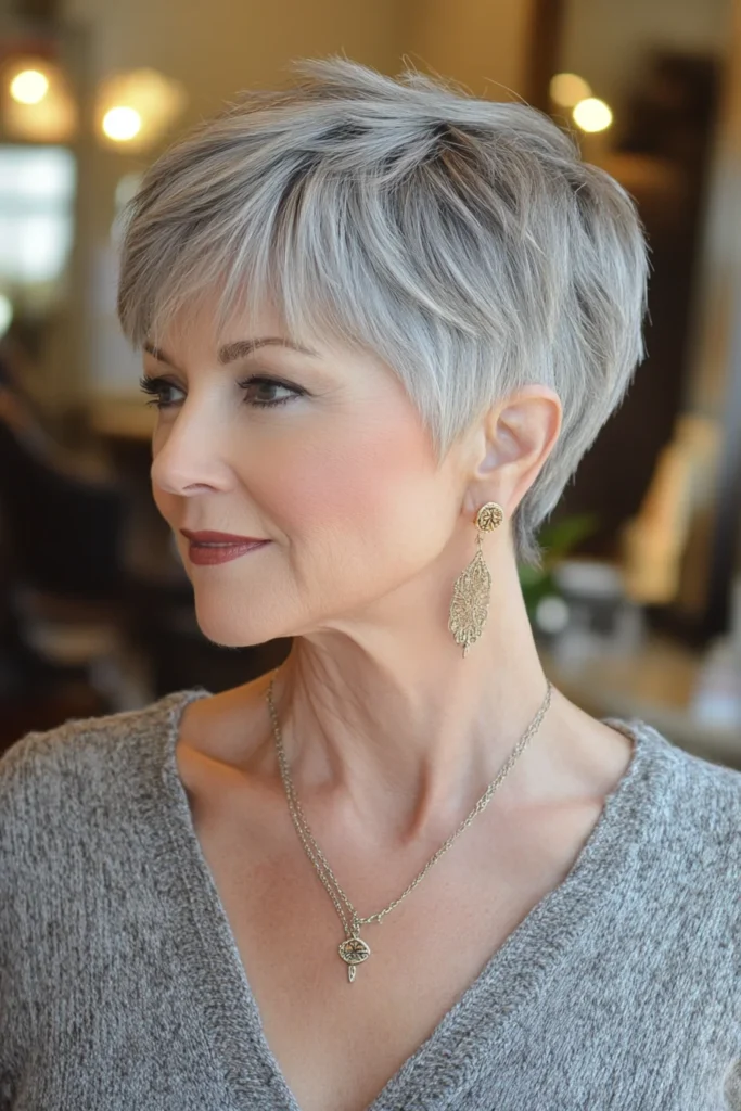 Long Tapered Pixie