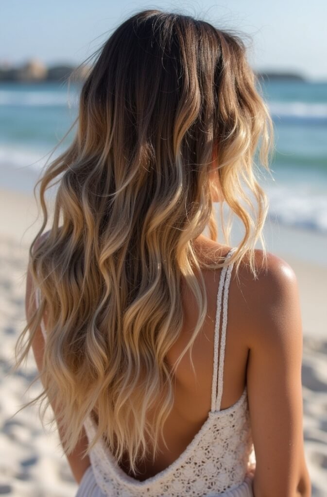 Messy Beach Waves