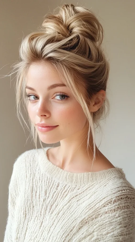 Messy French Twist