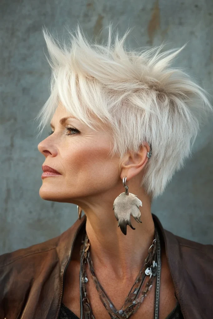 Mohawk with Bangs