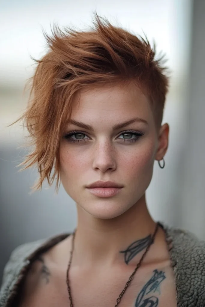 One-Side Shaved Bob