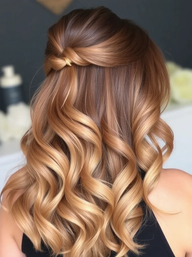 Pinned-Back Curls