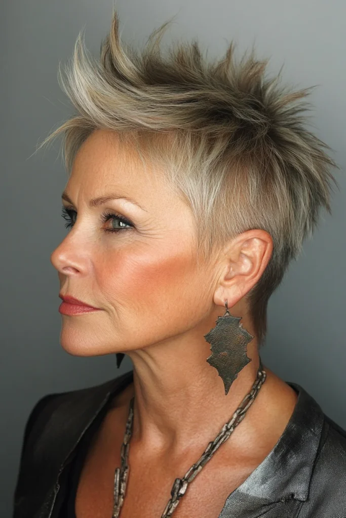 Short Shaggy Mohawk