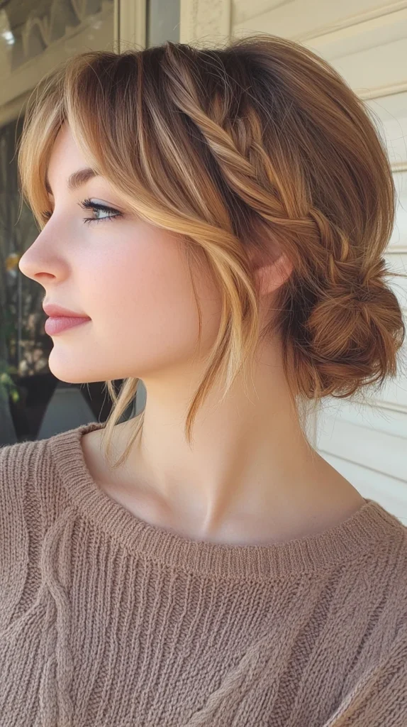 Side-Braid-Bun