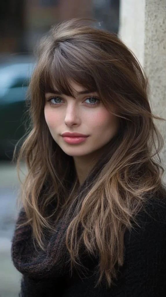 Side-Swept Bangs