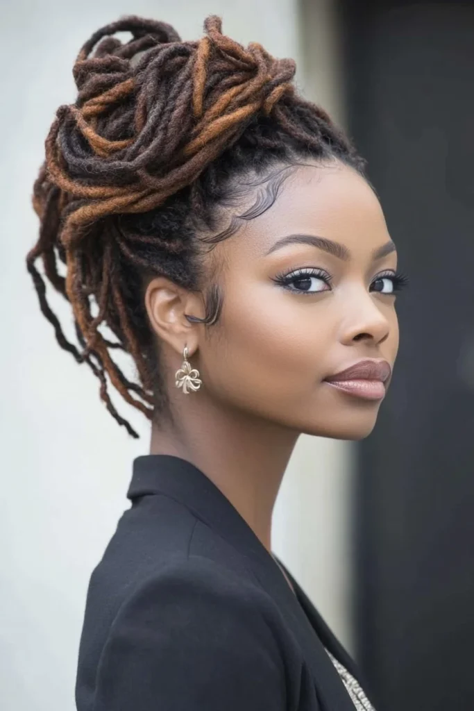 Side Swept Bun