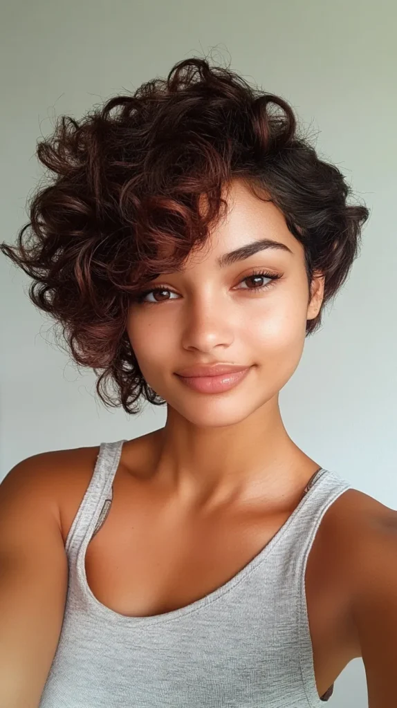 Side Swept Curls