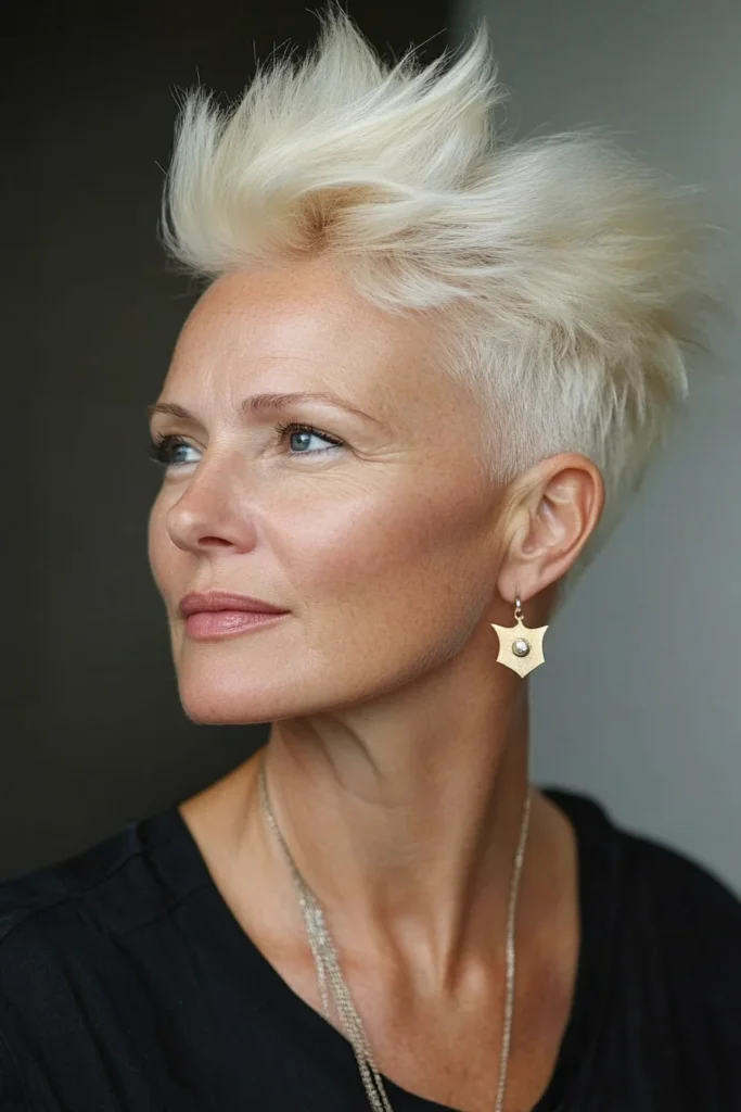 Side-Swept Mohawk