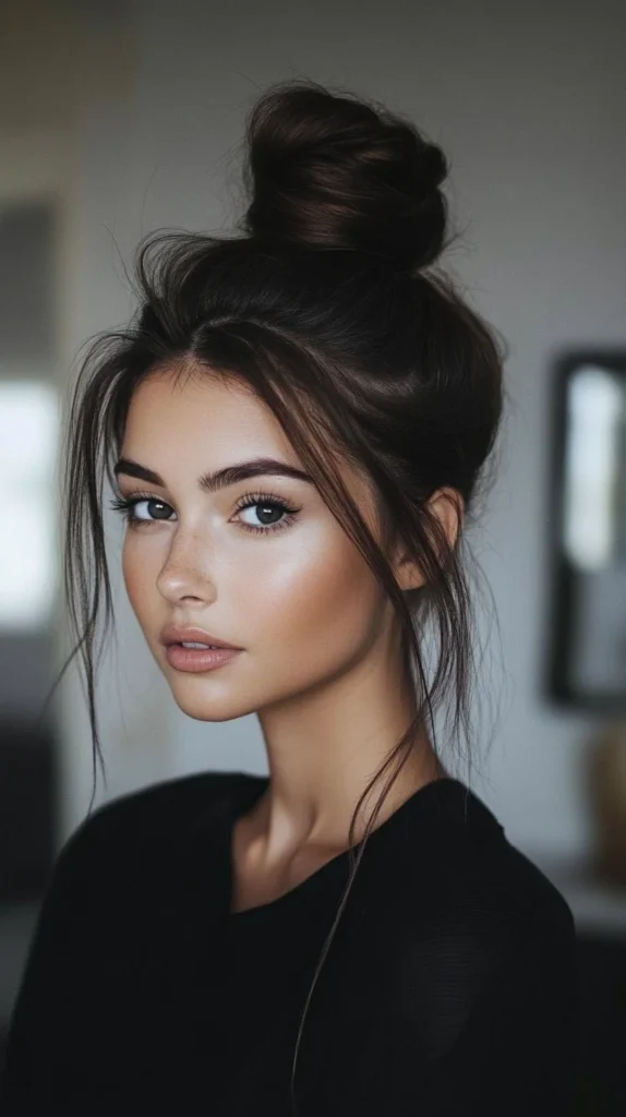 Sleek High Bun