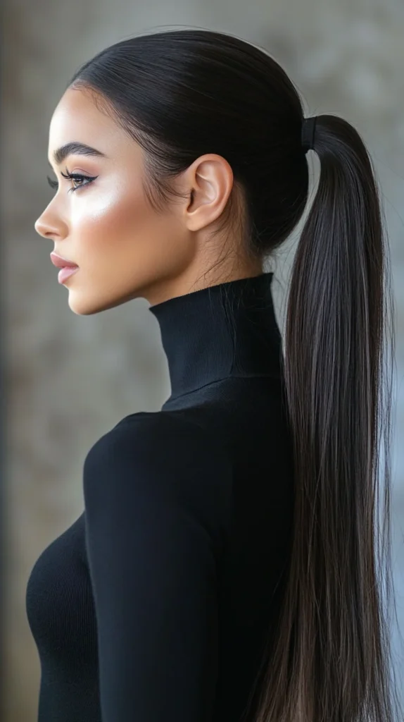 Sleek High Ponytail