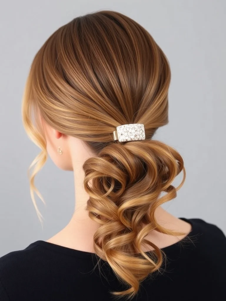Sleek Low Ponytail