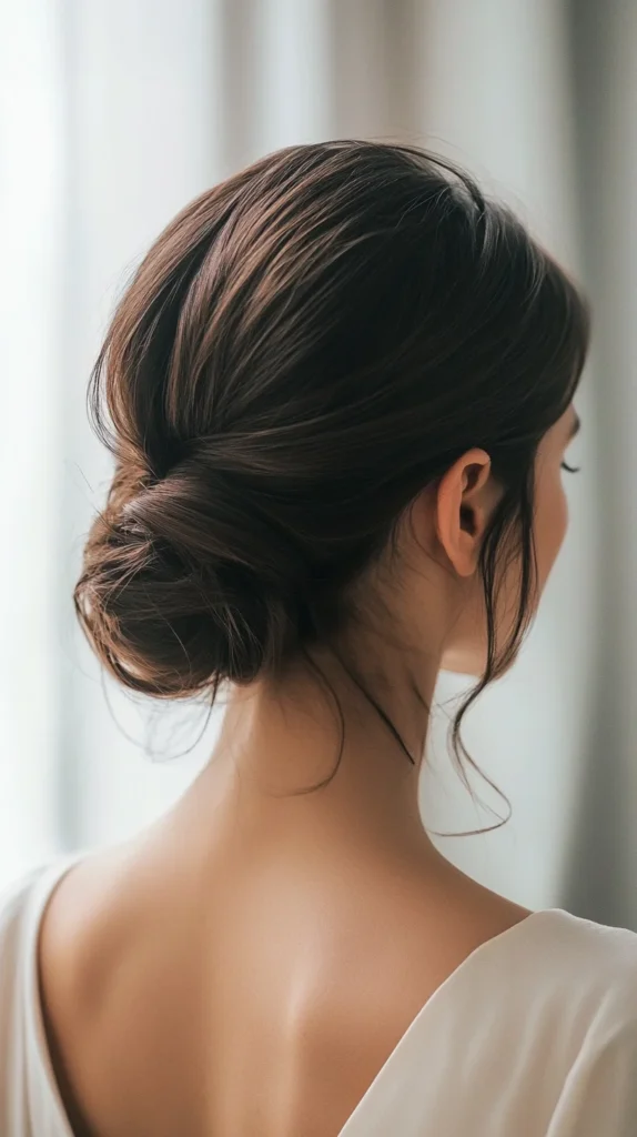 Slicked-Back Bun