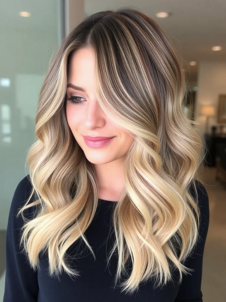 Subtle Waves with Side Part