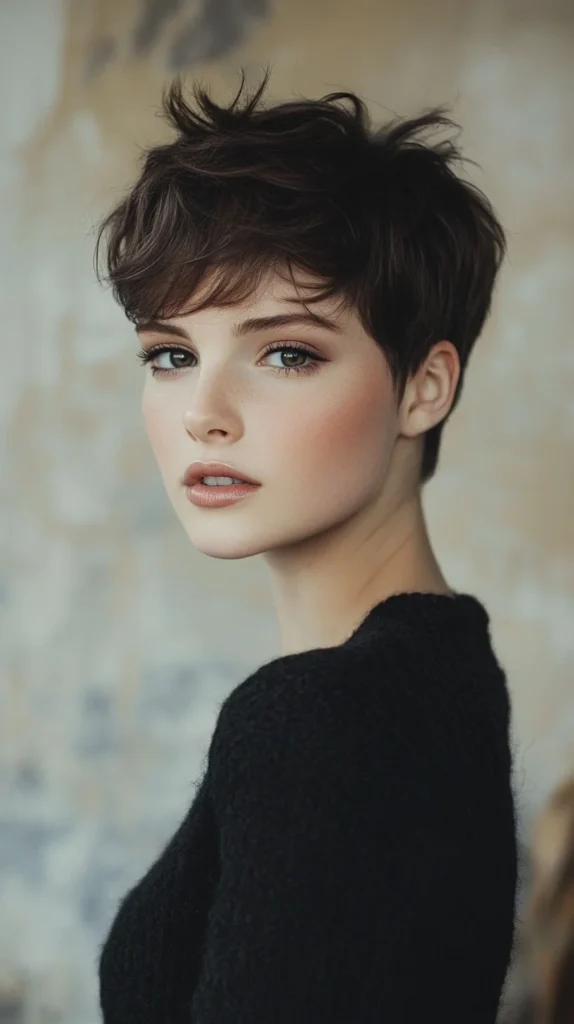Textured Pixie Cut