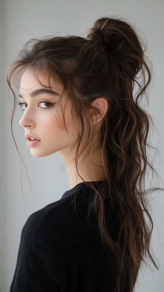 Textured Ponytail