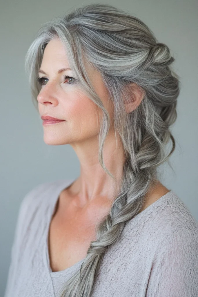 The Elegant Side Braid